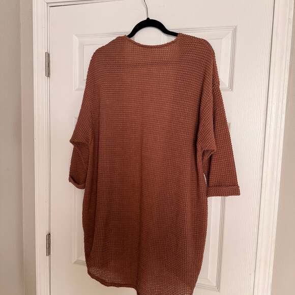 Moody Waffle Cardigan New with Tags - Picture 4 of 4